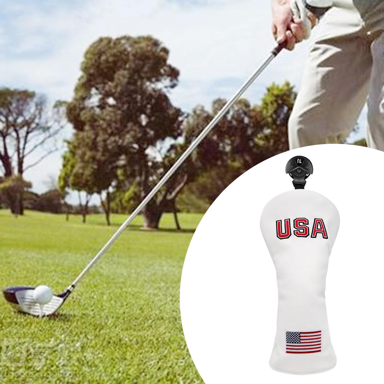 Golf Covers Head Covers Driver Fairway Woods Headcovers for Golf Club Fits All Fairway and Driver Clubs