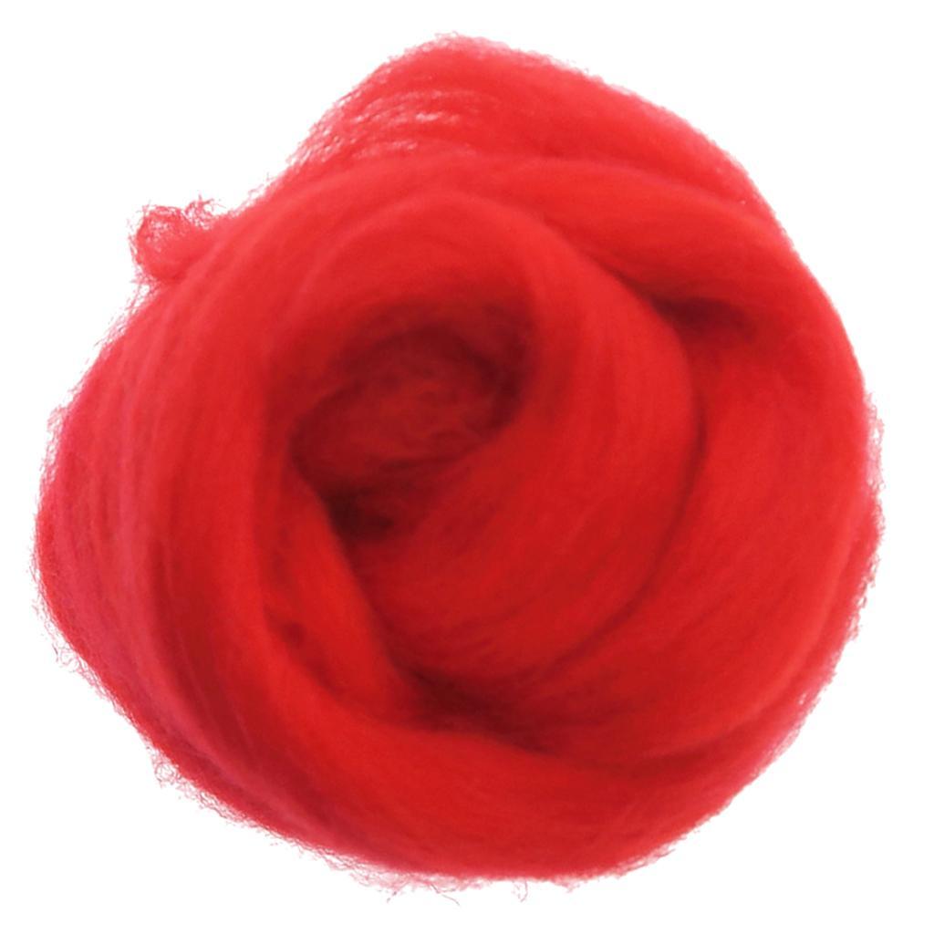 1 Piece 10g Soft Wool Roving Felting Wool for DIY Needle Felting Craft Materials