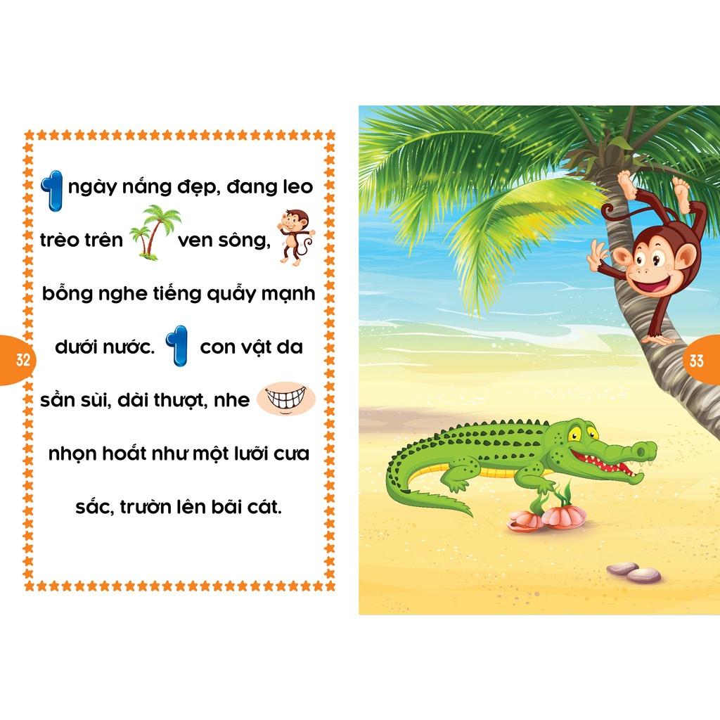 Sách - Combo 2 Quyển Phát Triển Tư Duy Và Ngôn Ngữ Cho Bé - Truyện Đọc Bằng Hình Ảnh - Truyện Ngụ Ngôn Việt Nam đặc sắc