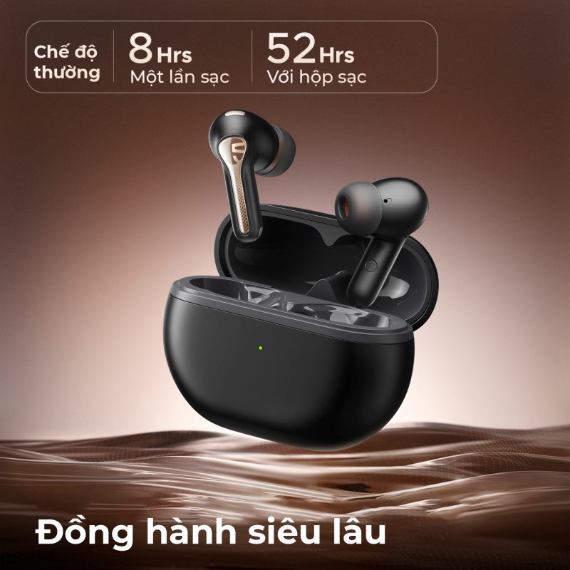 Tai nghe Bluetooth SoundPEATS Capsule 3 Pro khả năng chống ồn chủ động - Hàng Chính Hãng