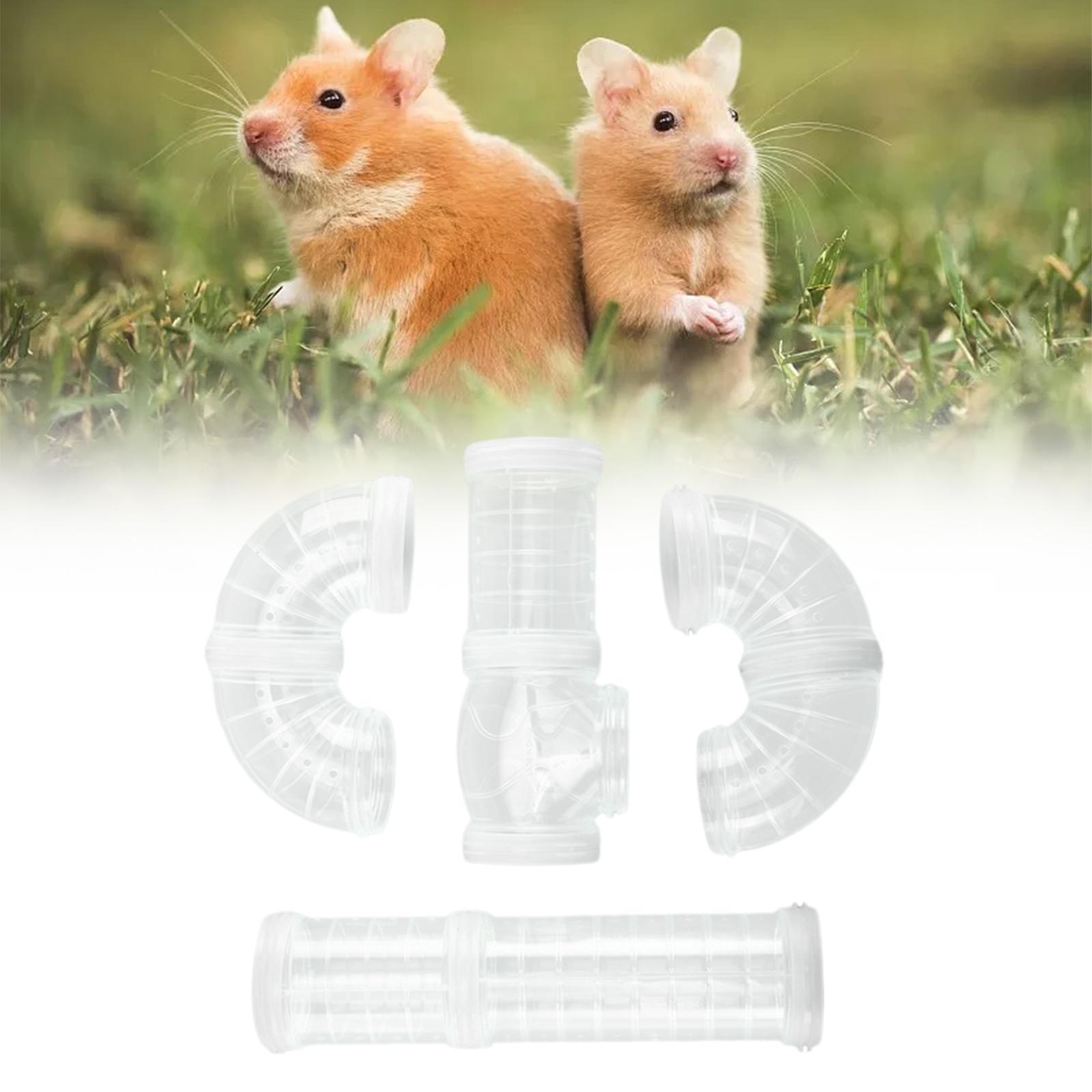 Hamster Tube Set DIY 8Pcs Hamster Exercise Toys for Hamster Cage Accessories