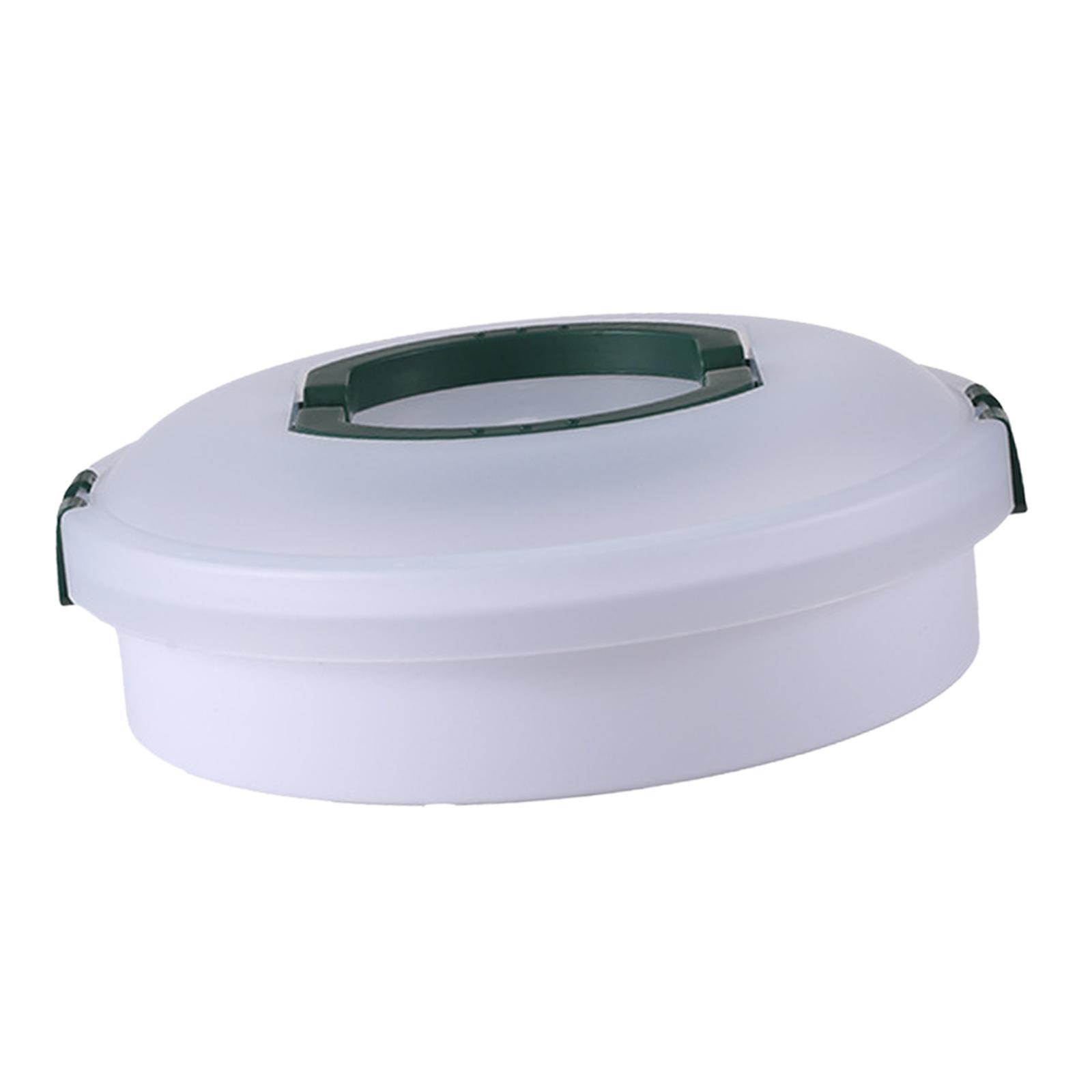 Pie Cake Carrier with Lid 12.60'' Cupcake Container for Party Camping Fruits