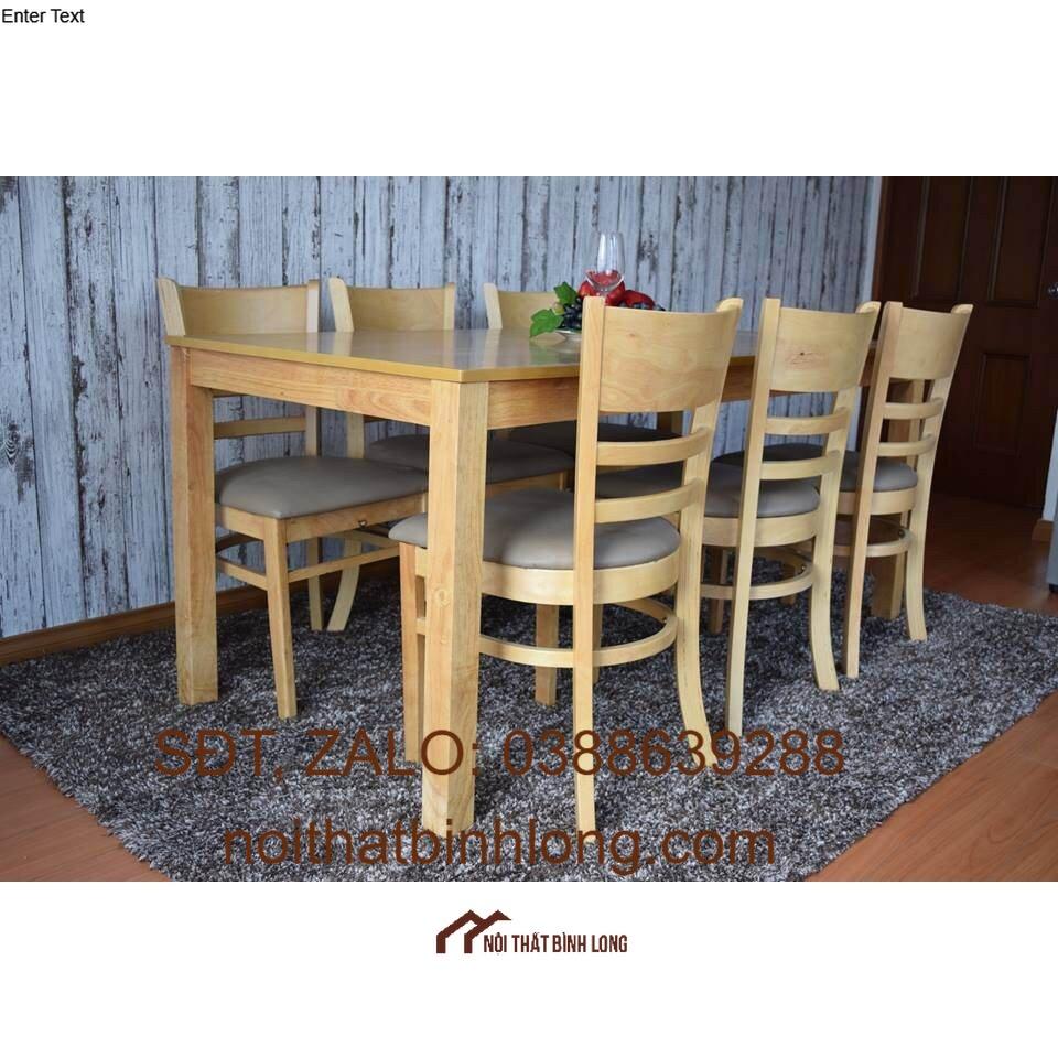 Bộ bàn ăn cabin 1m6 6 ghế free ship nt HCM và tỉnh dưới 25km