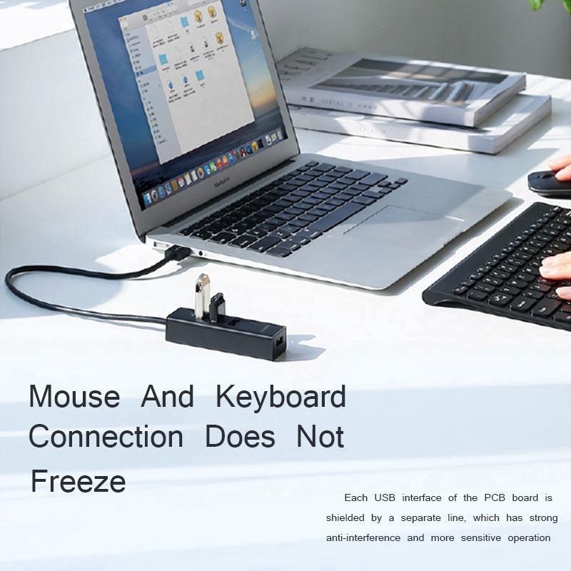 4 cổng USB 3.0 HUB Với chỉ báo màu xanh Bộ mở rộng tốc độ cao