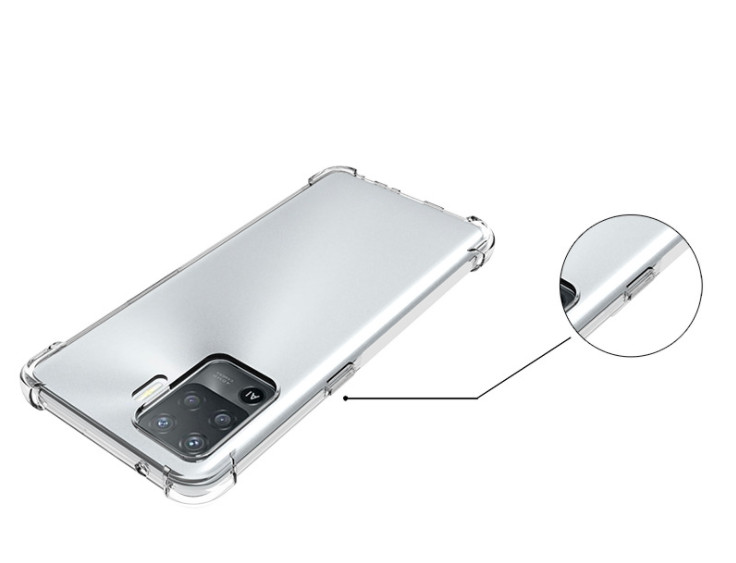 Ốp lưng dẻo trong chống sốc bảo vệ camera dành cho OPPO A94 - hàng nhập khẩu