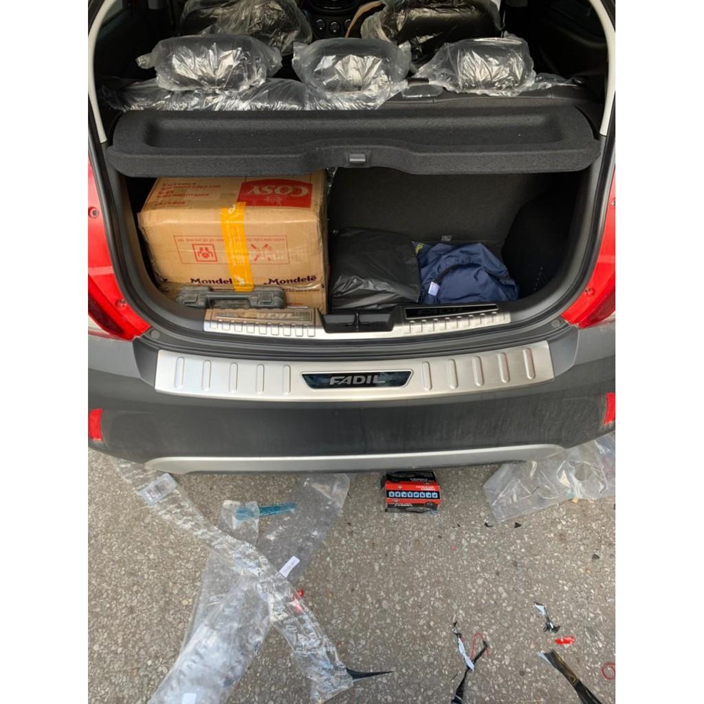 Chống trầy cốp trong và ngoài Vinfast Fadil 2019 inox