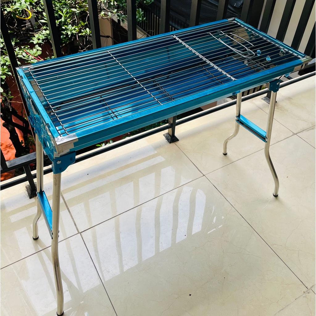 Bếp nướng than hoa cao cấp Model BH02 kích thước 73 * 33,5 * 70 cm chất liệu inox không gỉ