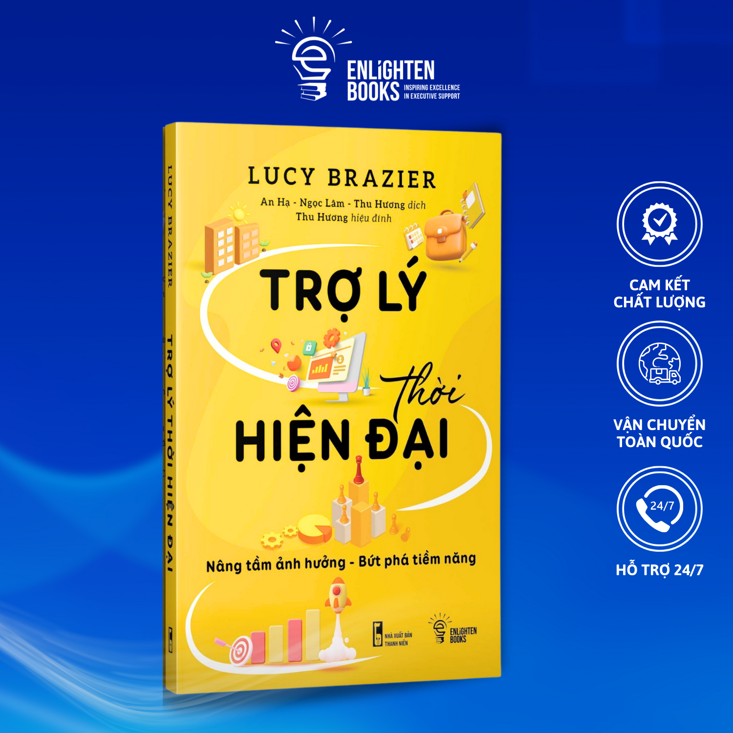 Sách TRỢ LÝ THỜI HIỆN ĐẠI - BÍ QUYẾT THÀNH CÔNG CHO NGƯỜI LÀM TRỢ LÝ &amp; CHUYÊN VIÊN HÀNH CHÍNH THỜI 4.0