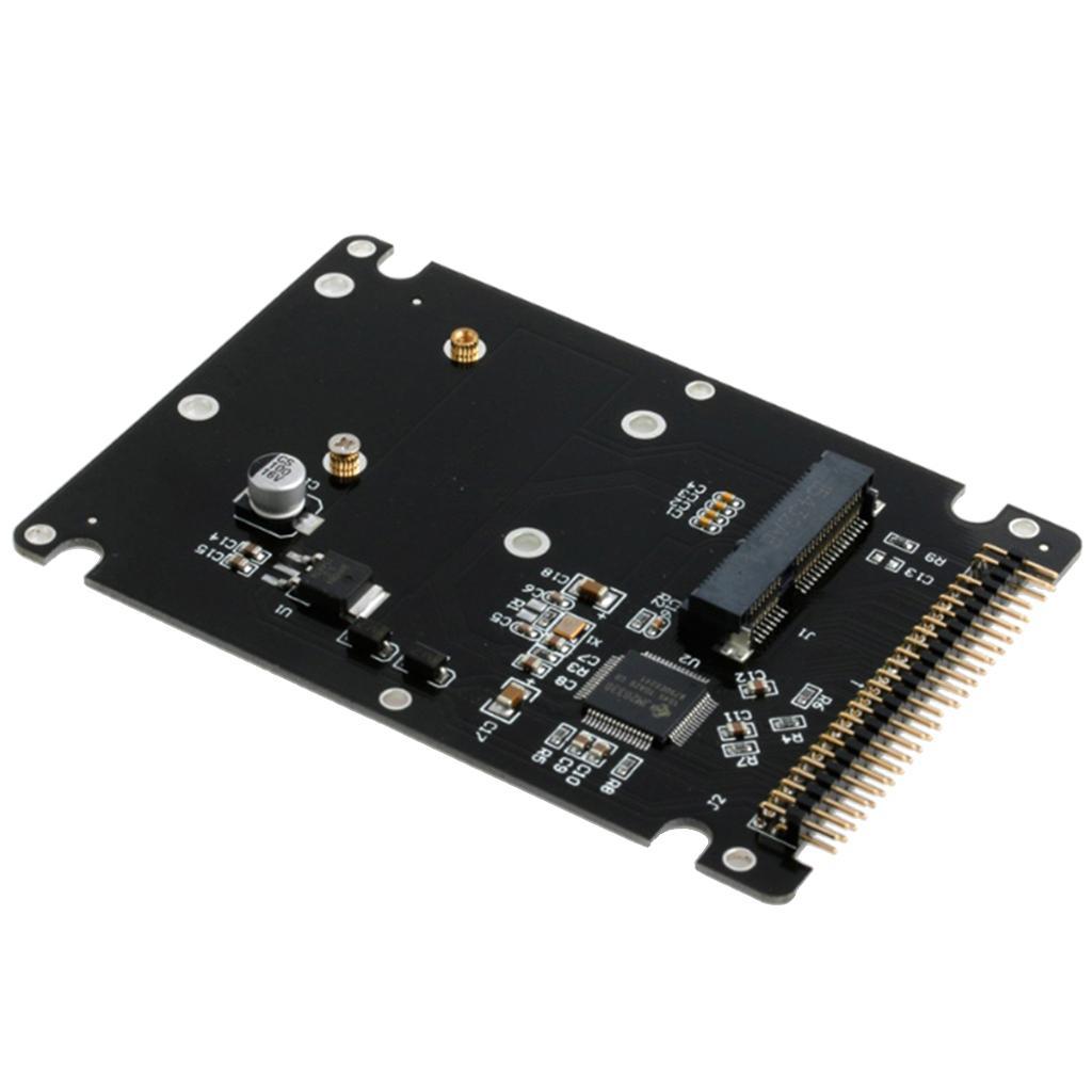 MSATA SSD To 44 Pin IDE Adapter mSATA IDE converter  2.5 Inch IDE HDD