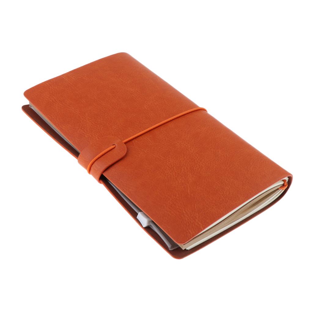 Business Home Office Use Orange Diary Drawing Notebook Notepad