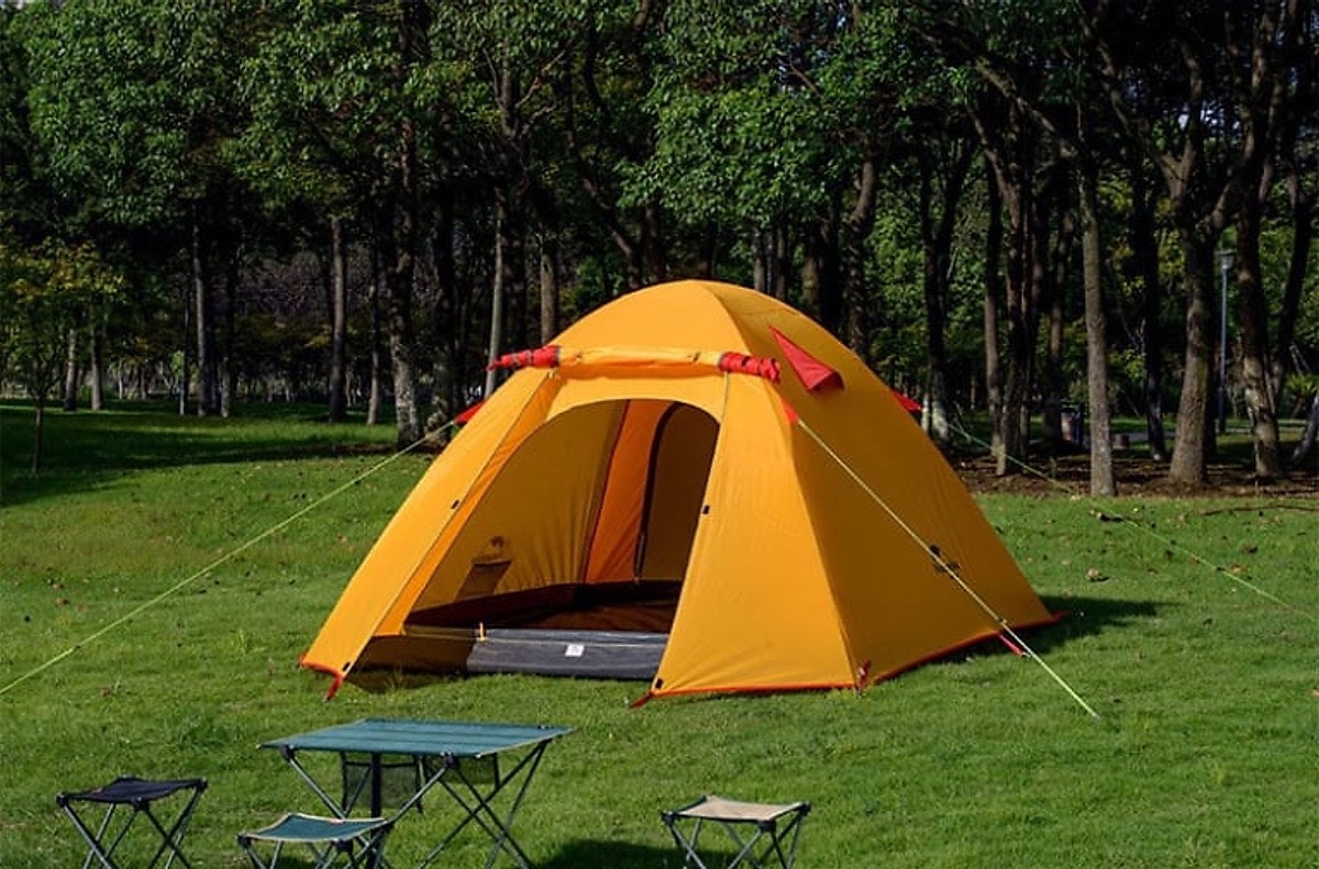 Lều cắm trại lều phượt du lịch cao cấp chống thấm nước dễ dàng gấp gọn tiện lợi