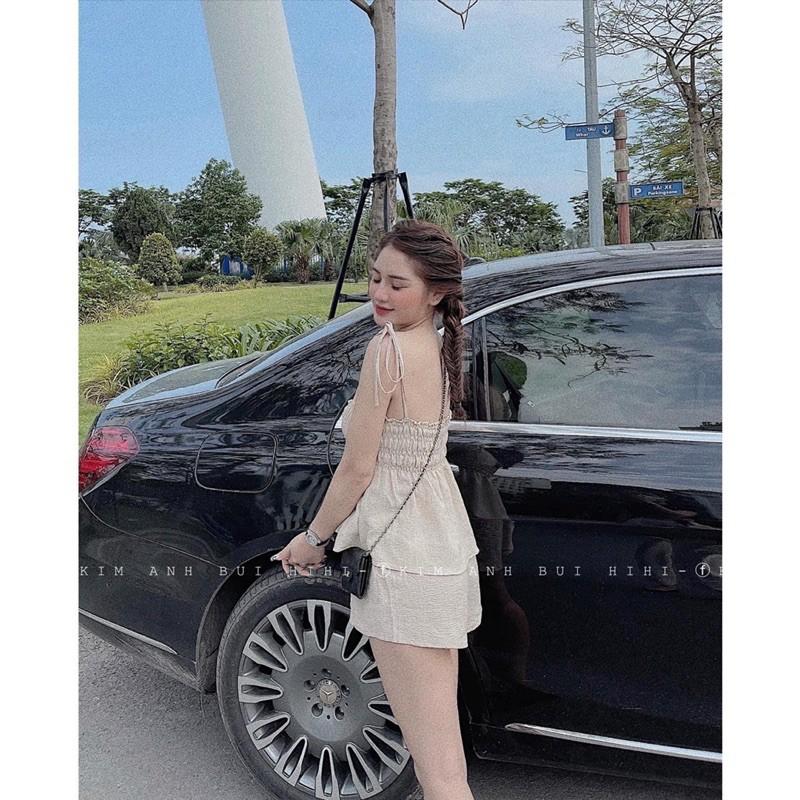 Set Đũi Xốp 2 Dây 2 Màu Siêu Xinh Có Ảnh Thật Kèm Video