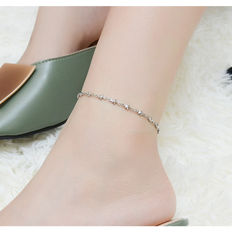 Lắc Chân Nữ Ngôi Sao Titan Ko Đen TT 2965