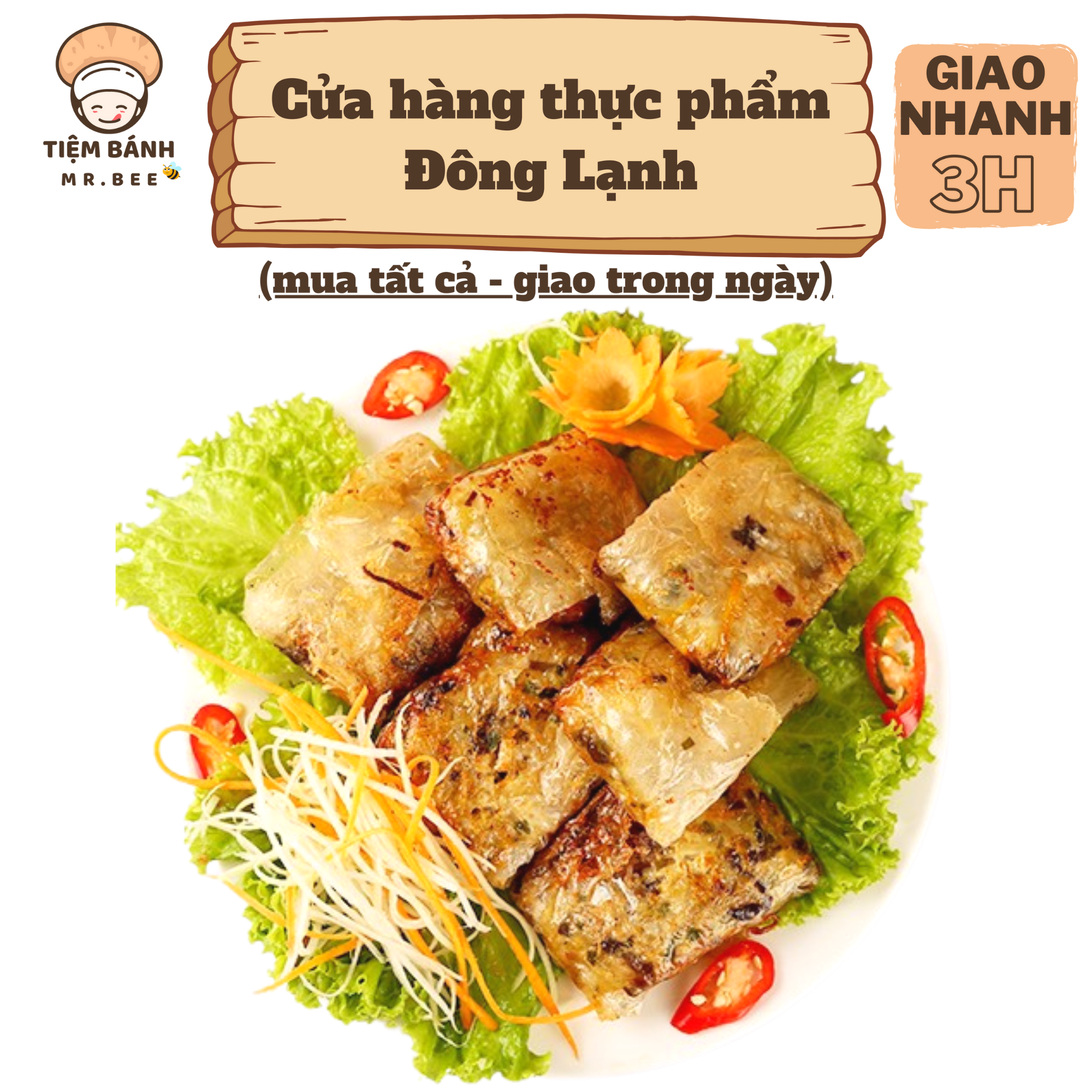 [Chỉ giao HCM] – Nem Cua Bể – Khay 12 bánh