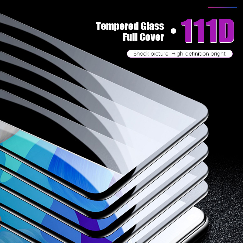 Miếng dán kính cường lực full màn hình 111D cho Oppo A91 hiệu HOTCASE - Hàng nhập khẩu