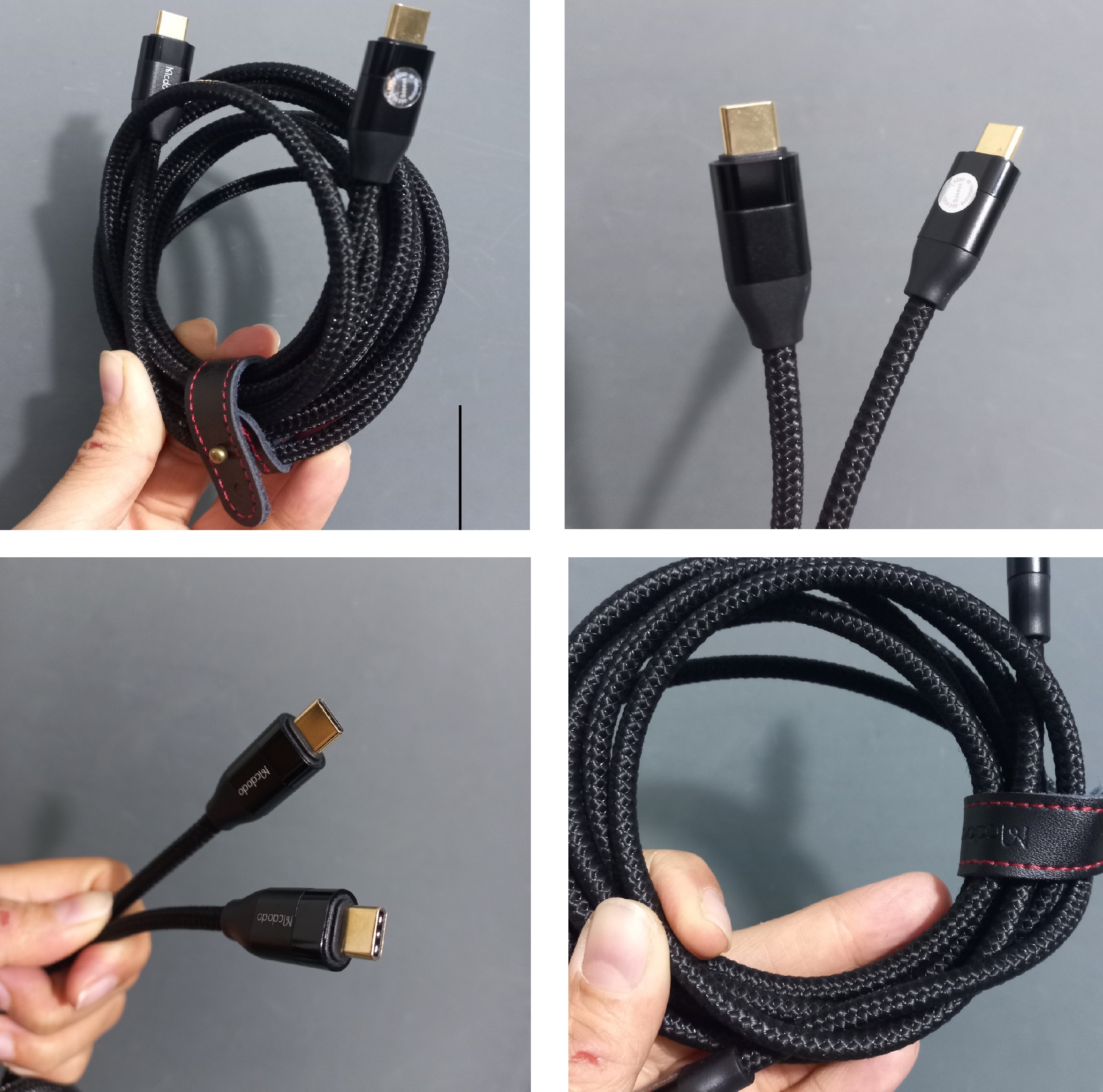 Cáp C to C USB3.1 Gen 2 sạc 100W truyền hình ảnh 4K Vention TAHHF/ mcdodo CA713 4K@30Hz _ Hàng chính hãng