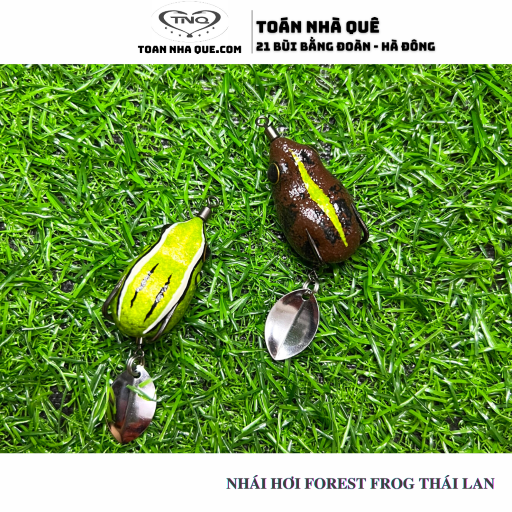 Nhái hơi Forest Frog Thái Lan - Lửng 3.5cm 9g TNQ LURES Toán nhà quê