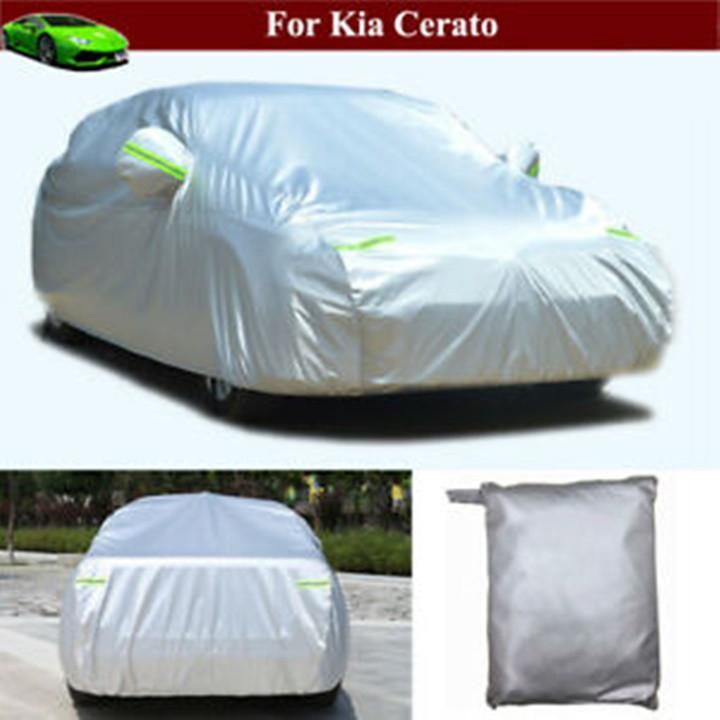 Bạt phủ ô tô, áo trùm xe, bạt che nắng mưa VẢI DÙ dùng riêng cho xe FORD FIESTA SEDAN
