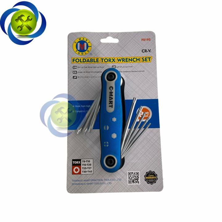 Bộ lục giác sao xếp C-Mart F0915 có 8 cây