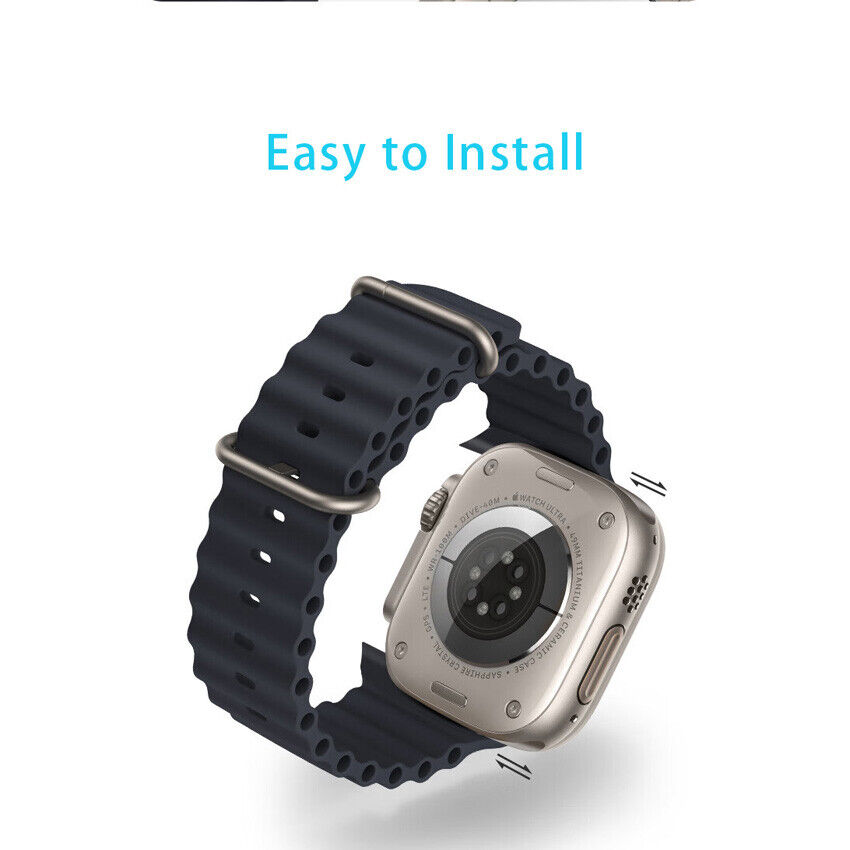 Dây đeo thay thế dành cho Apple Watch 38mm / 40mm / 41mm hiệu COTEETCI Ocean Strap Watchband - hàng nhập khẩu
