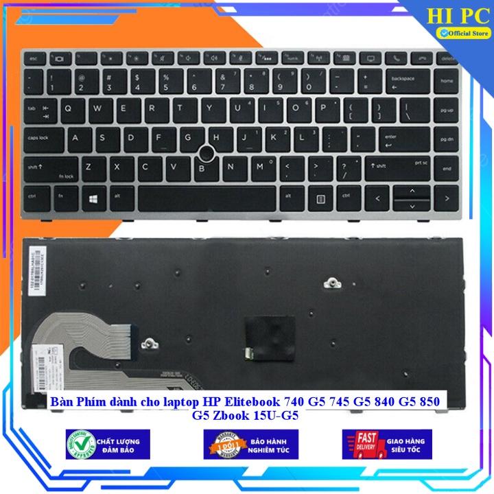 Bàn Phím dành cho laptop HP Elitebook 740 G5 745 G5 840 G5 850 G5 Zbook 15U-G5 - Hàng Nhập Khẩu