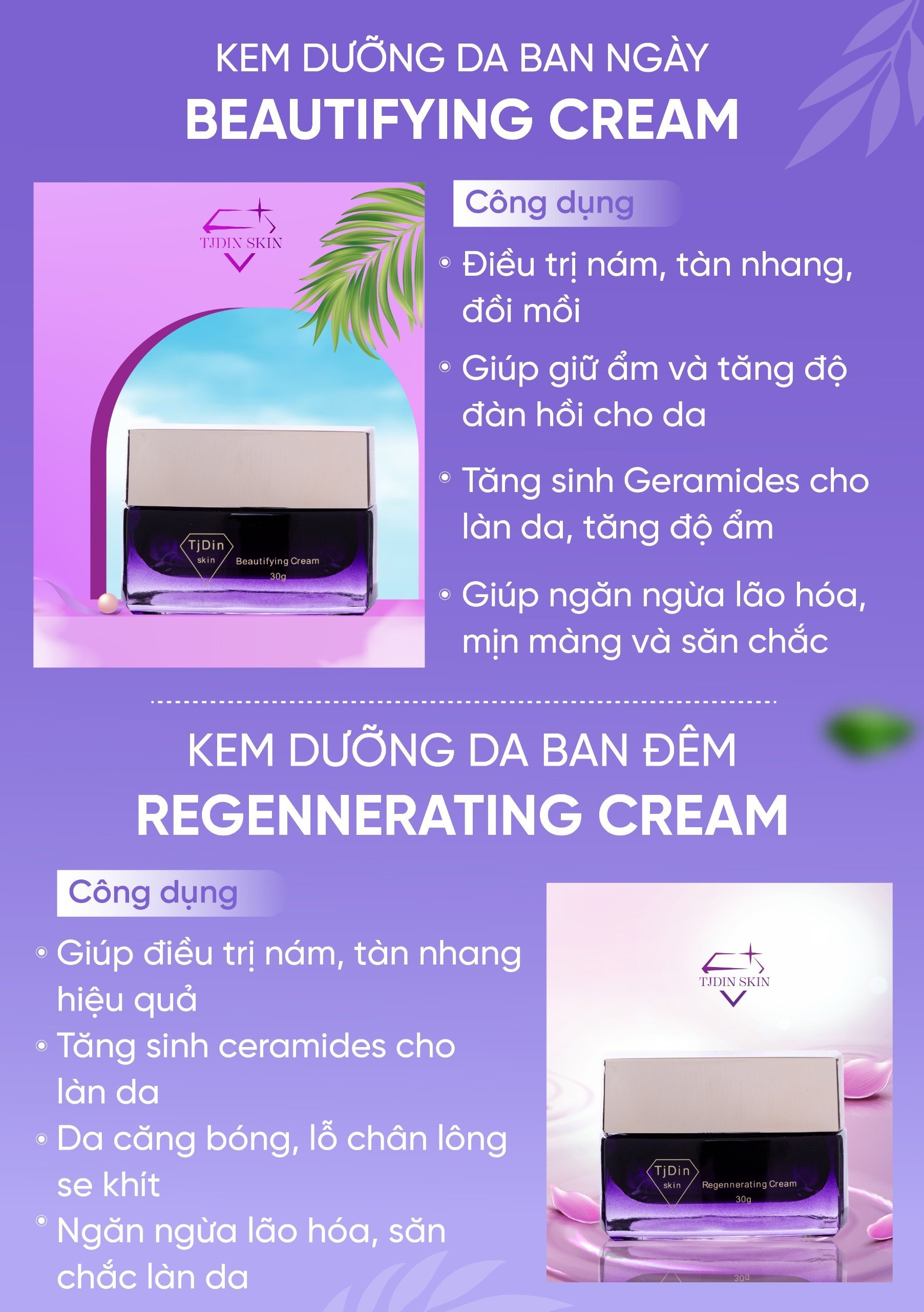 Kem dưỡng da ban ngày Beautifying Cream