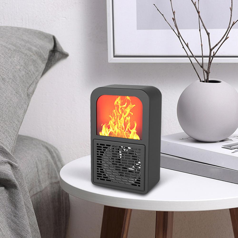 Quạt sưởi điện mini Chỉ cần 3s để tạo ra khí nóng, công suất 400W