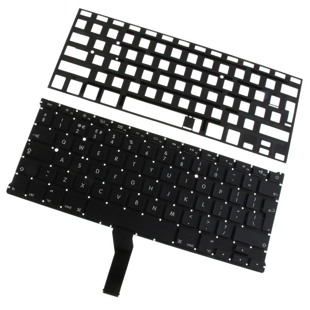 US Layout Keyboard Part for 13" A1466 A1369 2011-2015 with Backlight