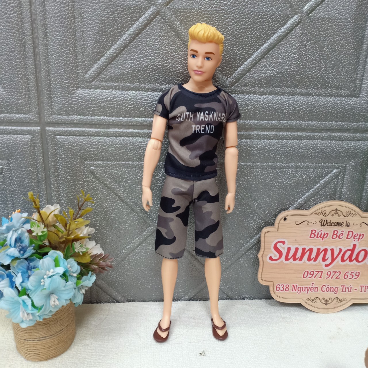 Búp bê Ken nam 12 khớp giá cực tốt Sunnydoll