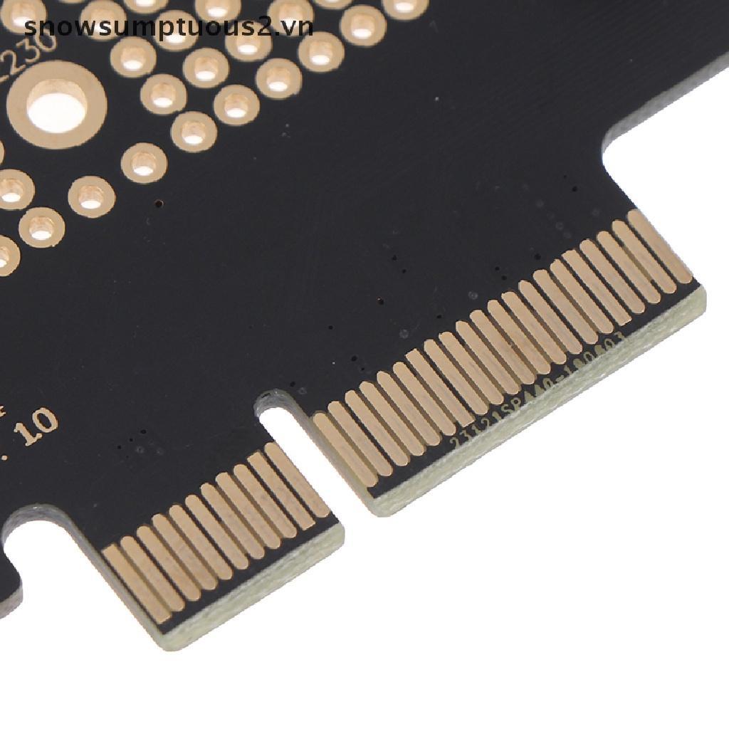 Thẻ Chuyển Đổi Giao Diện Phím m.2 NVMe ssd ngff Sang pcie 3.0 x4