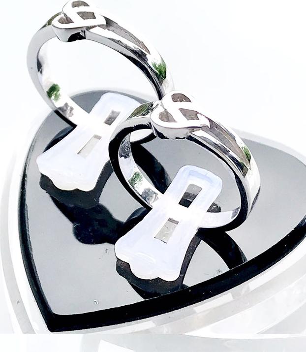 Nhẫn Đôi Bạc ND1095 Cỡ Trung