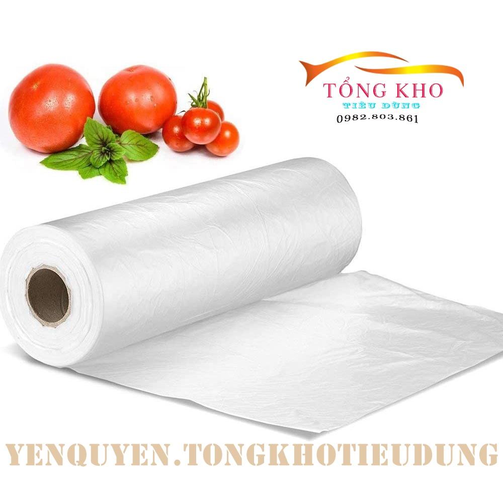 Túi đựng thực phẩm, túi đựng thực phẩm tự hủy sinh học cuộn 100 túi 30*40cm