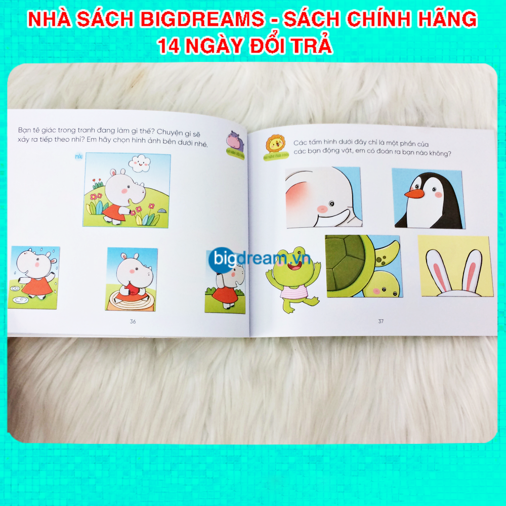 Hỏi đáp thông minh Rèn luyện não trái và não phải Tập 2 - Phát triển tư duy cho bé