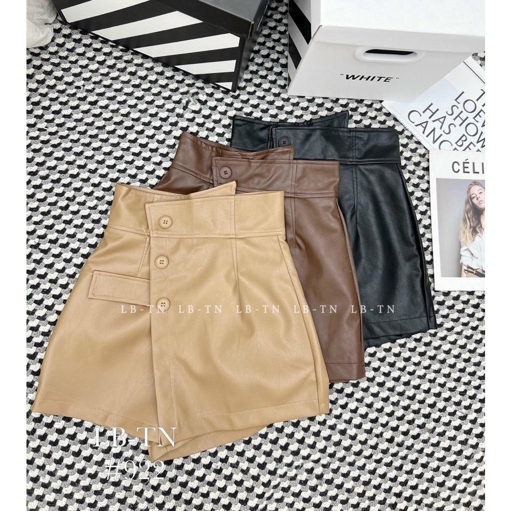 CHÂN VÁY DA CẠP CAO VẠT CHÉO-CHÂN VÁY DA KIỂU ĐẸP