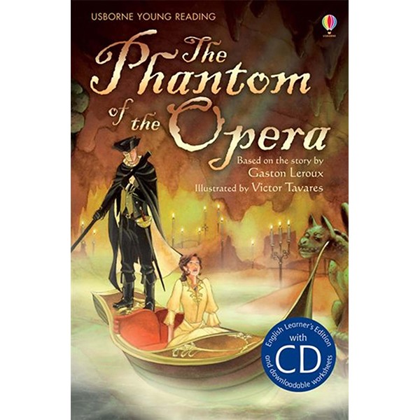 Usborne English Learners' Editions: The Phantom of the Opera + CD