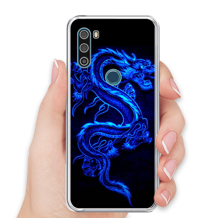 Ốp lưng dẻo cho điện thoại VSMART ACTIVE 3 - 0270 DRADON02 - Hàng Chính Hãng
