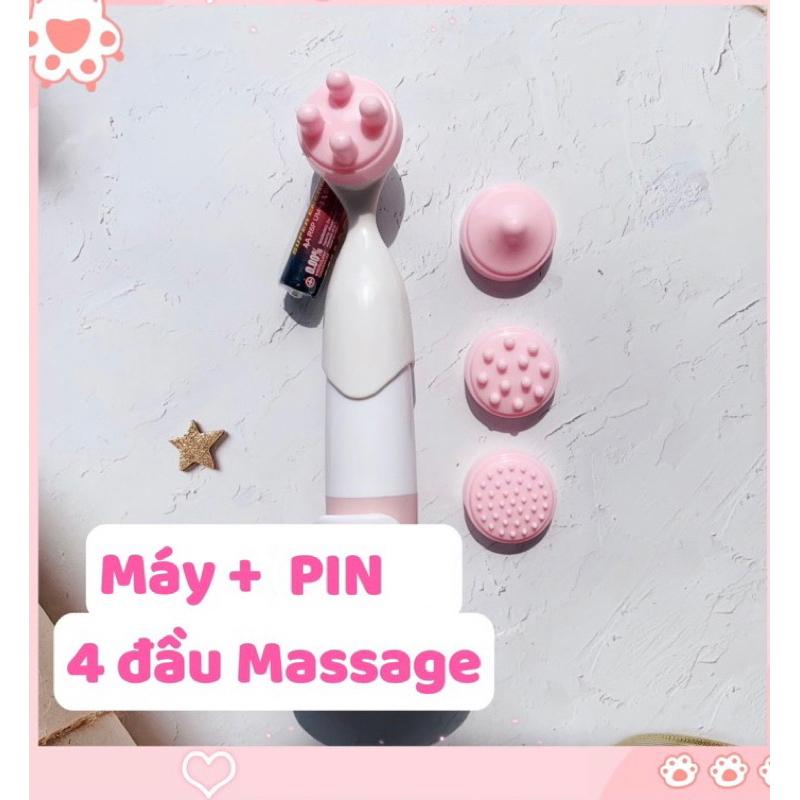 Máy rửa mặt, massage ( mát xa) mắt, mặt đa năng tiện lợi, có thể mua máy riêng (có hàng sẵn giao ngay)