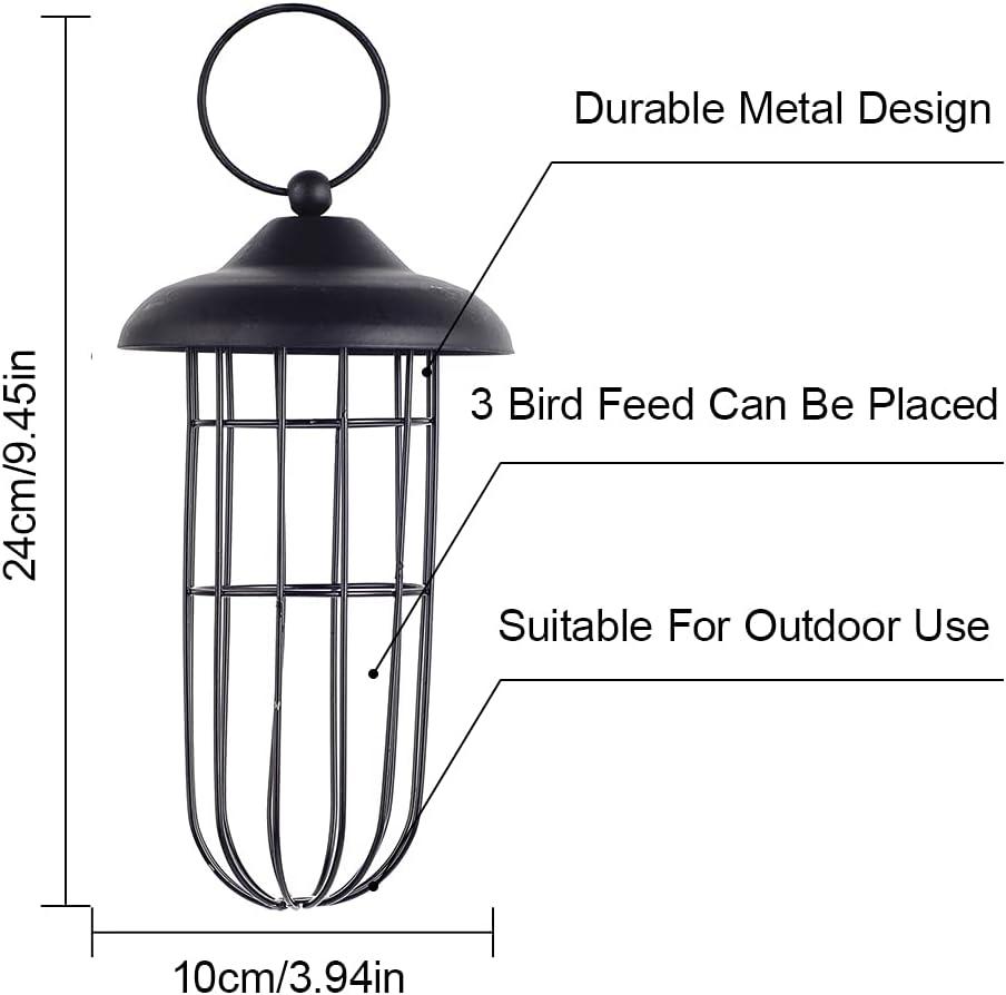 Cho Chim Ăn, Sóc Bằng Kim Loại Cho Chim Ăn Sắt Cho Chim Ăn Tự Động Treo Mỡ Bóng Giá Đỡ Cho Ăn Dụng Cụ