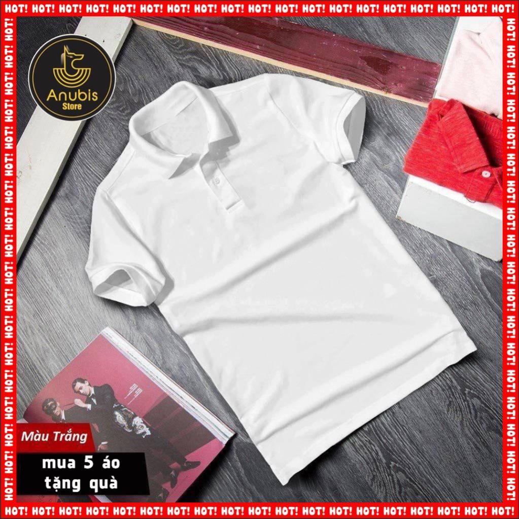 SALE- Áo thun đen trắng có cổ - áo HOT