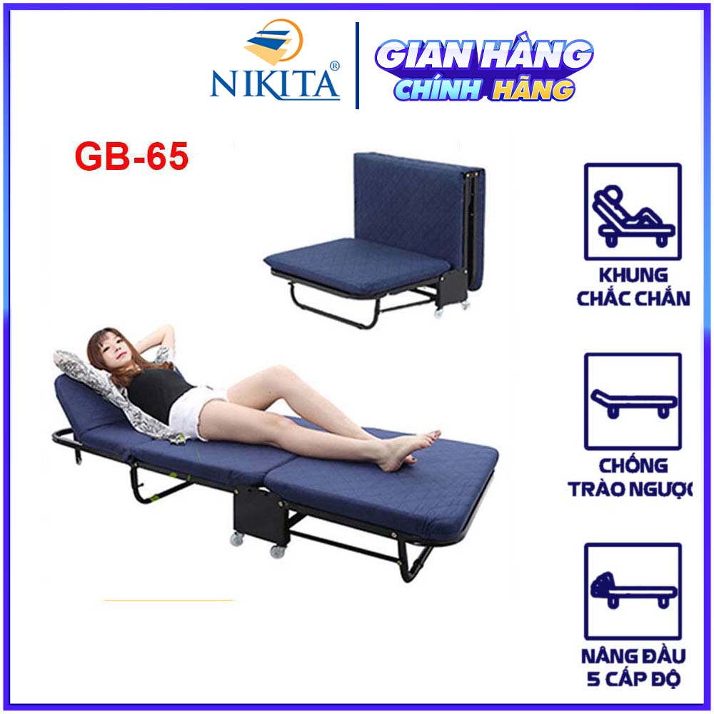 Giường gấp ba khúc Nikita GB65