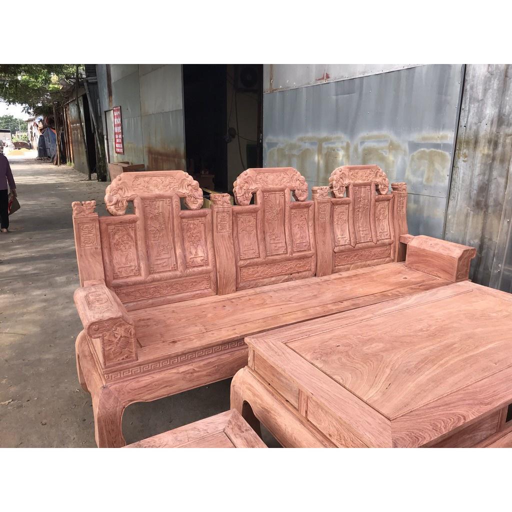 Bộ bàn ghế như ý voi hộp chân vanh