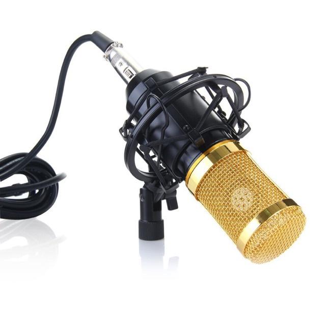 Micro thu âm bm900 MIC LIVE STREAM cho các sound card