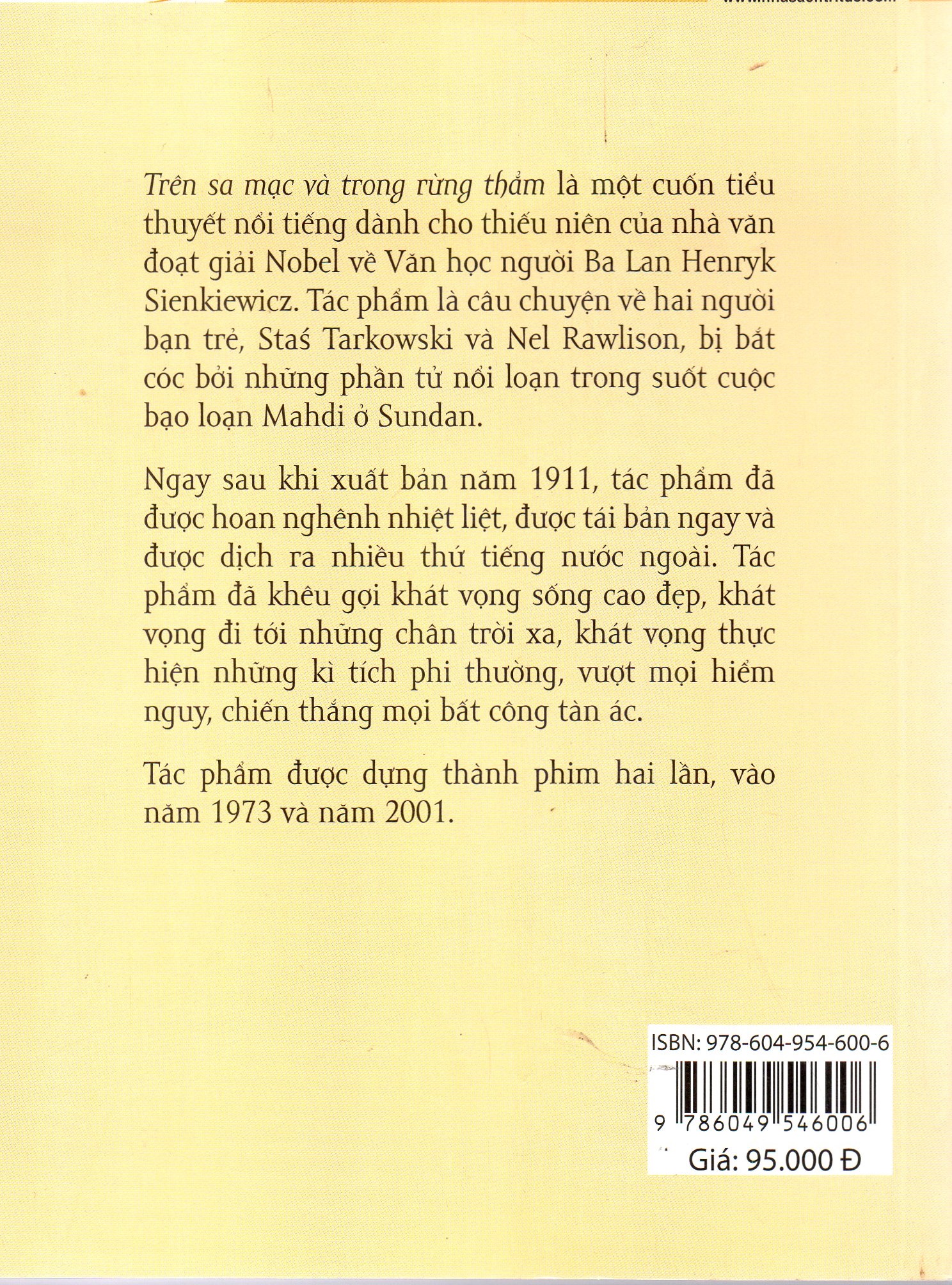 Trên sa mạc và trong rừng thẳm - Henryk Sienkiewicz