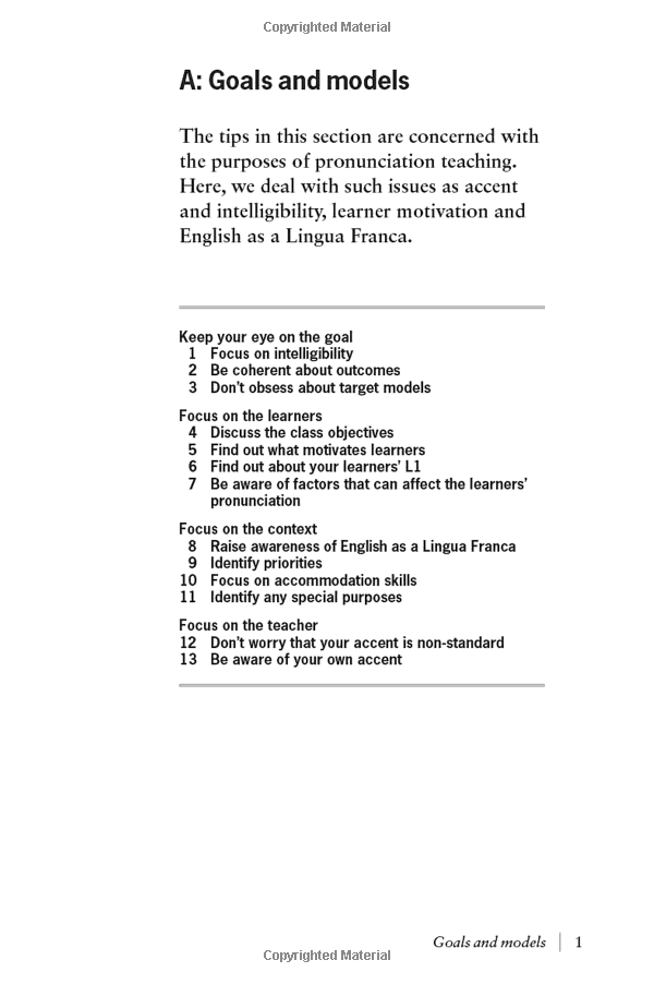 Mark Hancock’s 50 Tips For Teaching Pronunciation - Pocket Editions