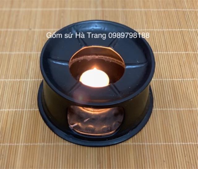 Bếp hâm nóng đồ ăn gốm sứ Bát Tràng cao cấp