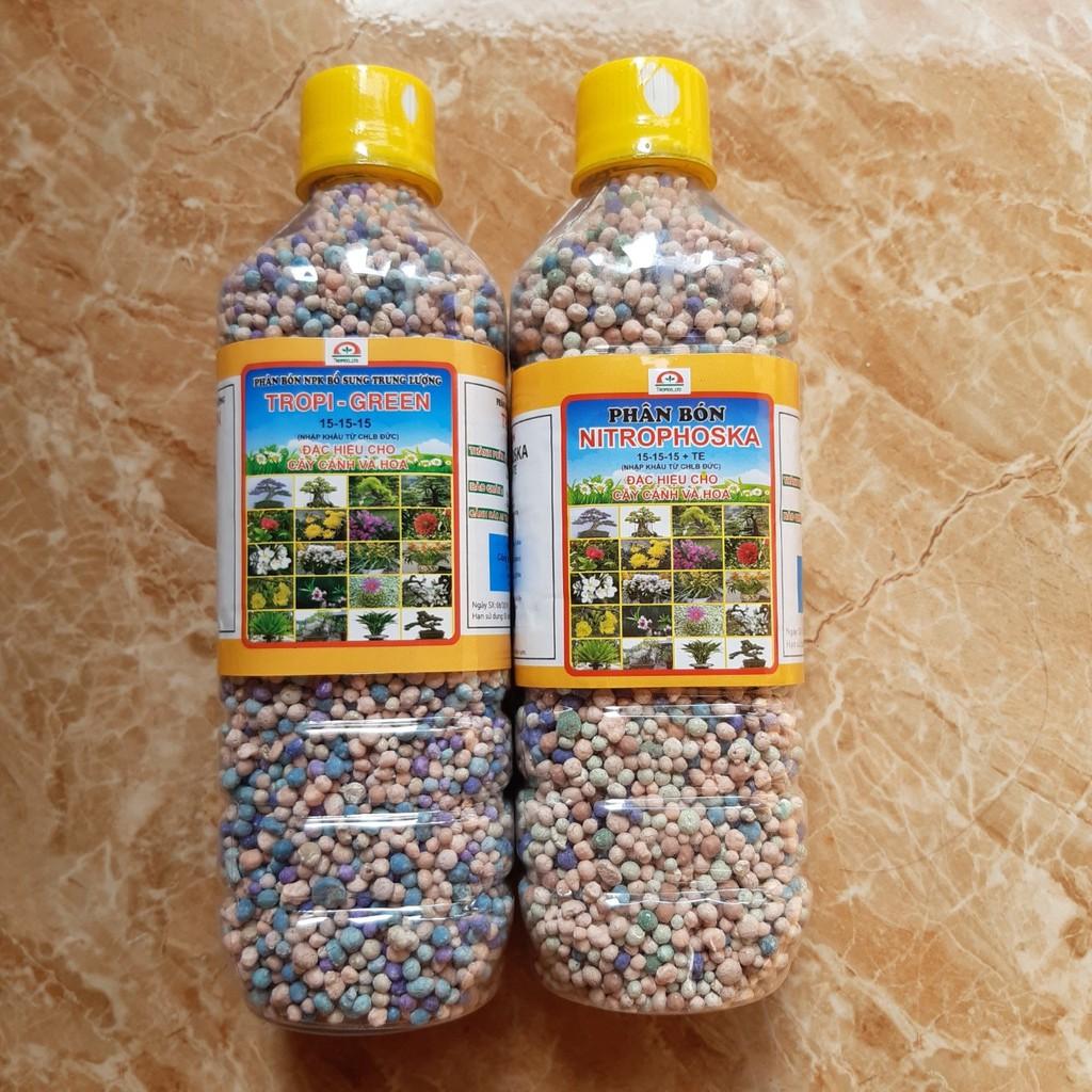 PHÂN BÓN NPK 15 + 15 + 15+TE 500g