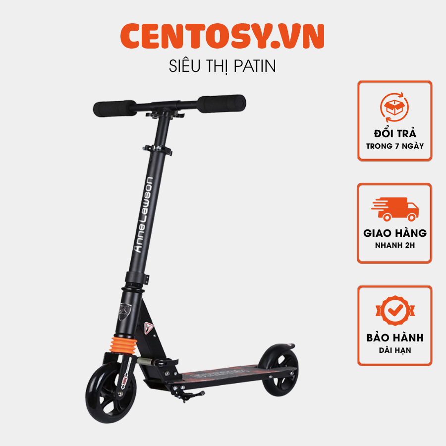 Xe Trượt Scooter AnneLowSon ALS-C3 Đen