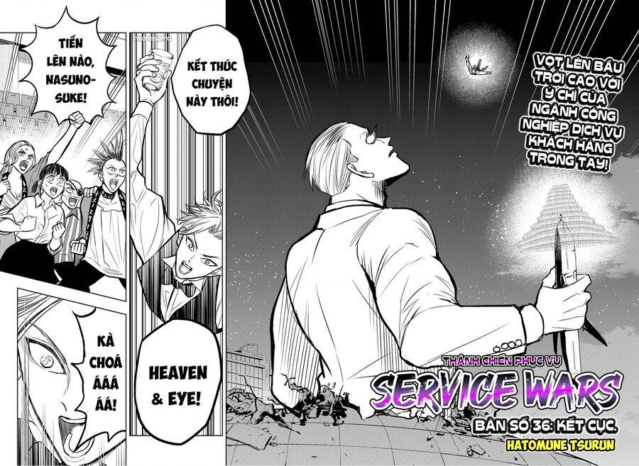 service wars - thánh chiến phục vụ chapter 36 2