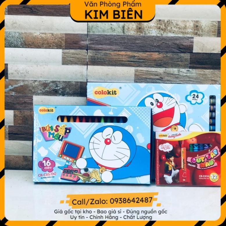 ️sỉ vpp,sẵn hàng️ Bút sáp màu TL Colokit CR-CO5 ,CR-06 có 18 màu và 24 màu - VPP Kim Biên