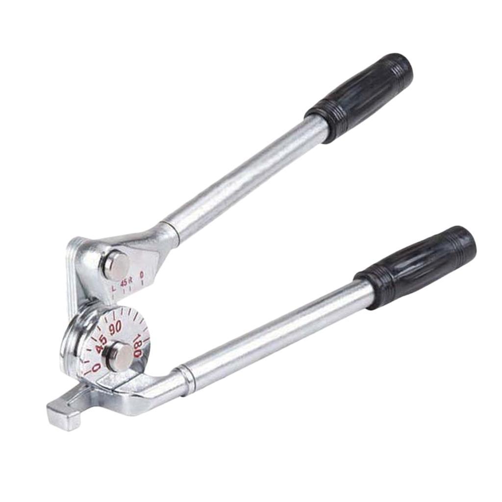 6mm 3-in-1 Tube Bender, Heavy Duty Aluminum Alloy Pipe Bending Tool, 180 Degree